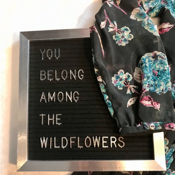 ⭐️Host Pick⭐️ SIZE 2 KIMCHI BLUE FLORAL DRESS - Picture 5 of 10